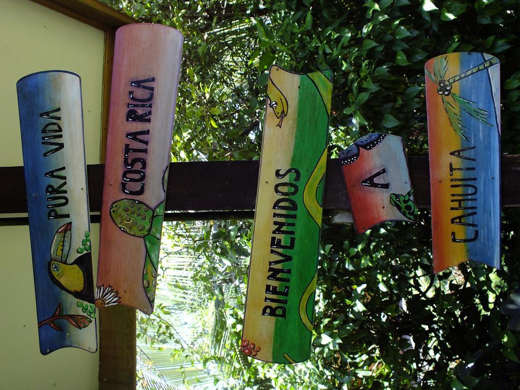 Cabinas Caribe Luna Cahuita Esterno foto